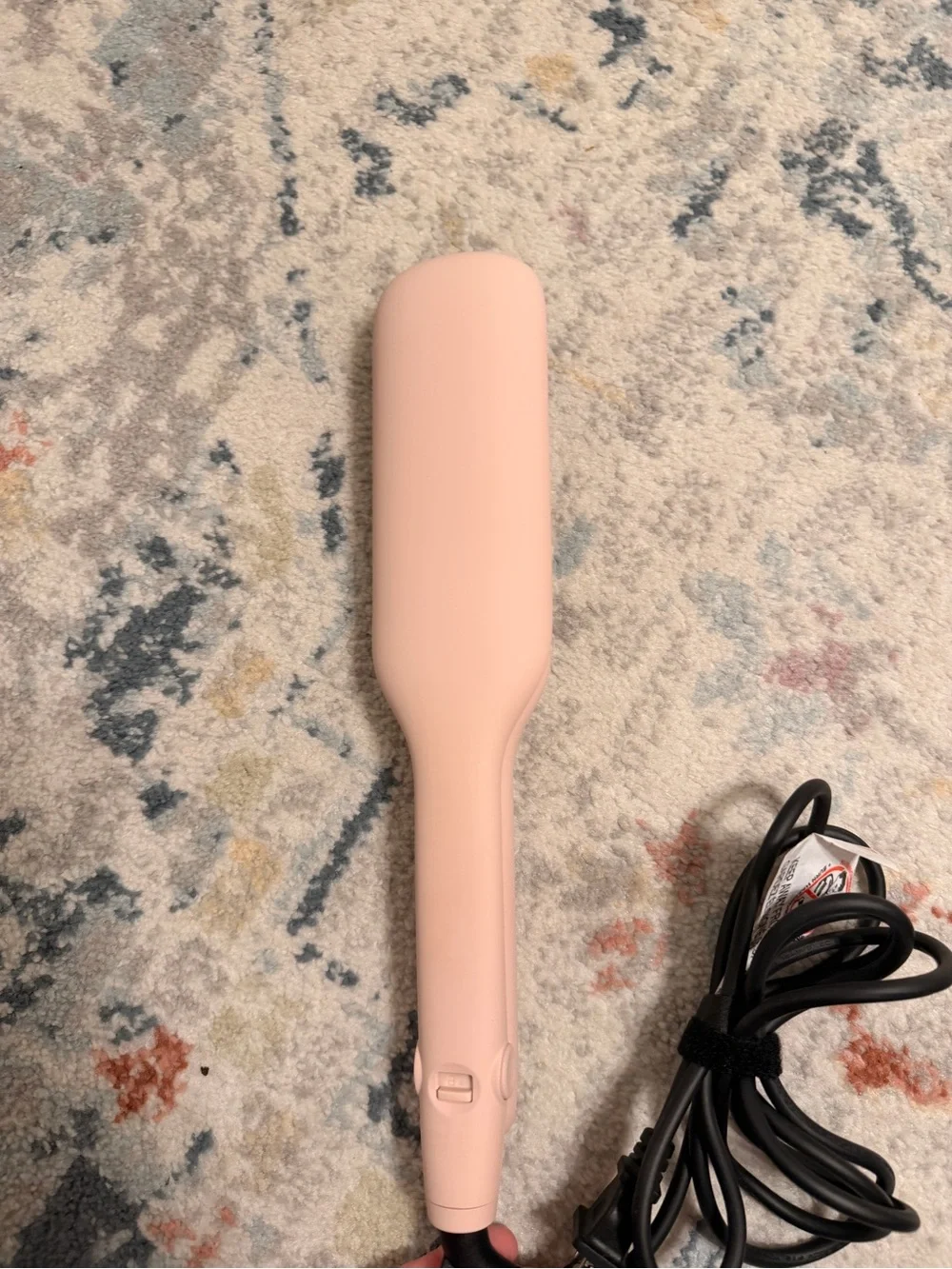 L’ange Triple Barrel Hair Waver Blush Pink Rose Gold
